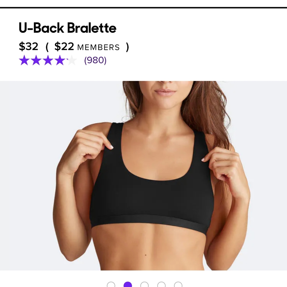 BRAND NEW MeUndies U-Back Bralette